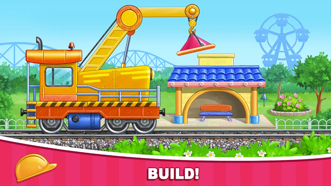 Car games Bulldozer for kids 5  [МОД Menu] Screenshot 4