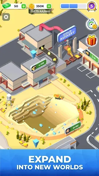 Mining Inc.  [МОД Меню] Screenshot 3