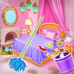 Скачать взлом Princess house cleaning advent [МОД Unlocked] на Андроид