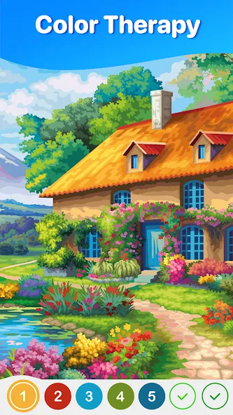 Hey Color Paint by Number Art  [МОД Все открыто] Screenshot 1