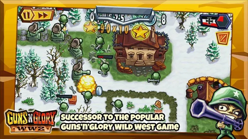 Guns'n'Glory WW2  [МОД Unlocked] Screenshot 1