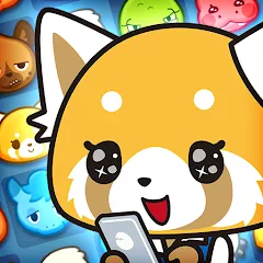 Скачать взлом Aggretsuko : Match 3 Puzzle (Аггретсуко)  [МОД Бесконечные деньги] на Андроид