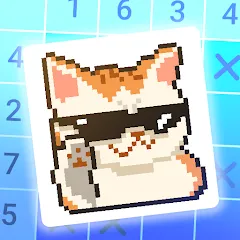 Скачать взлом Pixel Art: Logic Nonogram (Пиксельное искусство головоломка) [МОД Бесконечные деньги] на Андроид