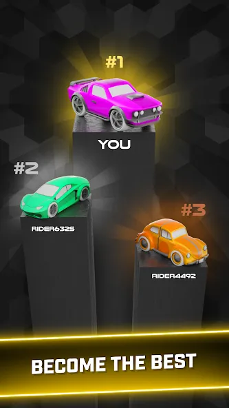 Rider Worlds - Neon Bike Races (Райдер Ворлдс)  [МОД Много денег] Screenshot 5