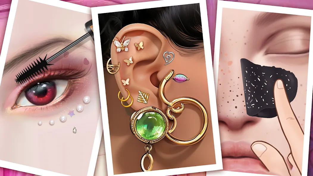 Ear Salon ASMR Ear Wax& Tattoo (АСМР)  [МОД Бесконечные монеты] Screenshot 4