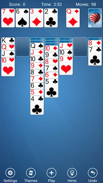 Solitaire  [МОД Бесконечные монеты] Screenshot 5