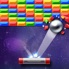 Скачать взлом Brick Breaker Star: Space King [МОД Бесконечные монеты] на Андроид