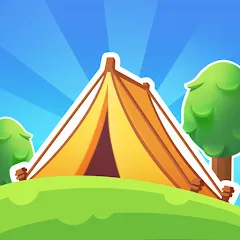Скачать взлом Campsite Craze: Puzzle Merge (Кемпинговая Лихорадка)  [МОД Все открыто] на Андроид