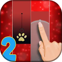 Скачать взлом Piano Noir Ladybug Tiles 2 (Пианино Нуар Картинки С кожанкой Жук 2)  [МОД Menu] на Андроид