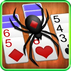Скачать взлом Spider Solitaire [МОД Меню] на Андроид