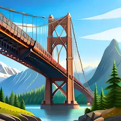 Скачать взлом Bridgezz: Bridge Construction (Бриджзз) [МОД Много денег] на Андроид