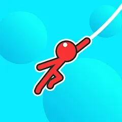 Скачать взлом Stickman Hook [МОД Бесконечные деньги] на Андроид