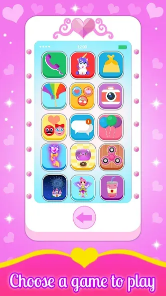 Baby Princess Phone  [МОД Unlocked] Screenshot 1