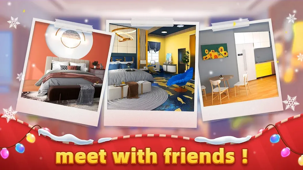 Dream Home - House Design  [МОД Menu] Screenshot 4