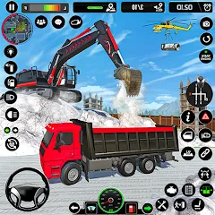 Скачать взлом Excavator Simulator Crane Game (Экскаватор Симулятор Кран Игра) [МОД Бесконечные деньги] на Андроид