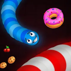 Скачать взлом Snake vs Worms: Fun .io Zone [МОД Mega Pack] на Андроид