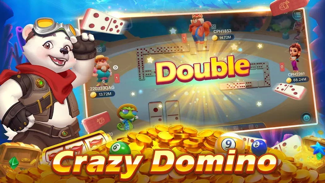 Bearfish Slots (Хиггс Беарфиш Казино)  [МОД Бесконечные монеты] Screenshot 2