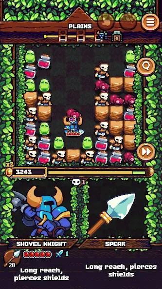 Shovel Knight Pocket Dungeon (Шавел Найт Покет Данжен)  [МОД Меню] Screenshot 1