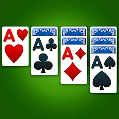 Скачать взлом Solitaire: Classic Card Game (Клондайк Солитер) [МОД Unlocked] на Андроид