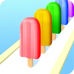 Скачать взлом Popsicle Stack (Попсикл Стэк)  [МОД Бесконечные монеты] на Андроид