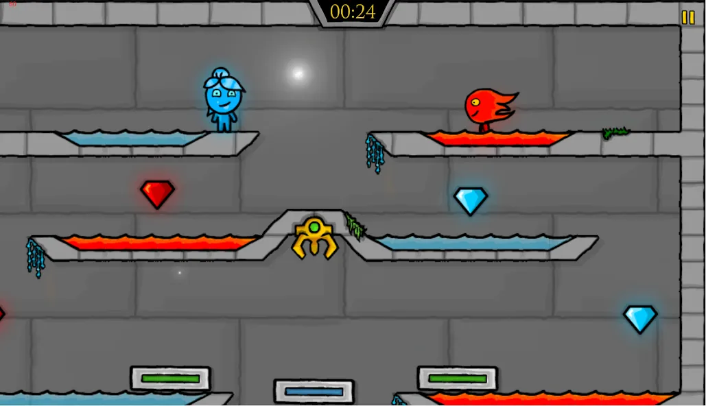 Fireboy & Watergirl FairyTales  [МОД Много монет] Screenshot 3