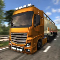 Скачать взлом European Truck Simulator (Юро Трак Драйвер) [МОД Много денег] на Андроид