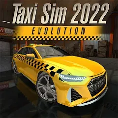 Скачать взлом Taxi Sim 2022 Evolution (Такси Сим 2020)  [МОД Menu] на Андроид