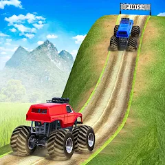 Скачать взлом Rock Crawling: Racing Games 3D (Роккраулинг)  [МОД Mega Pack] на Андроид