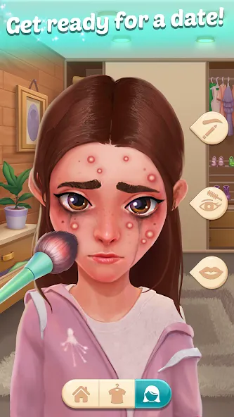 Family Town: Match-3 Makeover (Фэмили Таун)  [МОД Unlocked] Screenshot 4