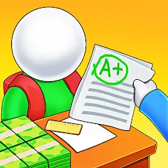 Скачать взлом My Dream School Tycoon Games (Мои игры владения школой мечты)  [МОД Mega Pack] на Андроид