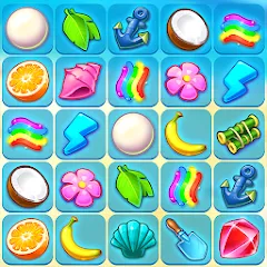 Скачать взлом Onet Paradise: connect 2 tiles (Онет Парадайз)  [МОД Много монет] на Андроид