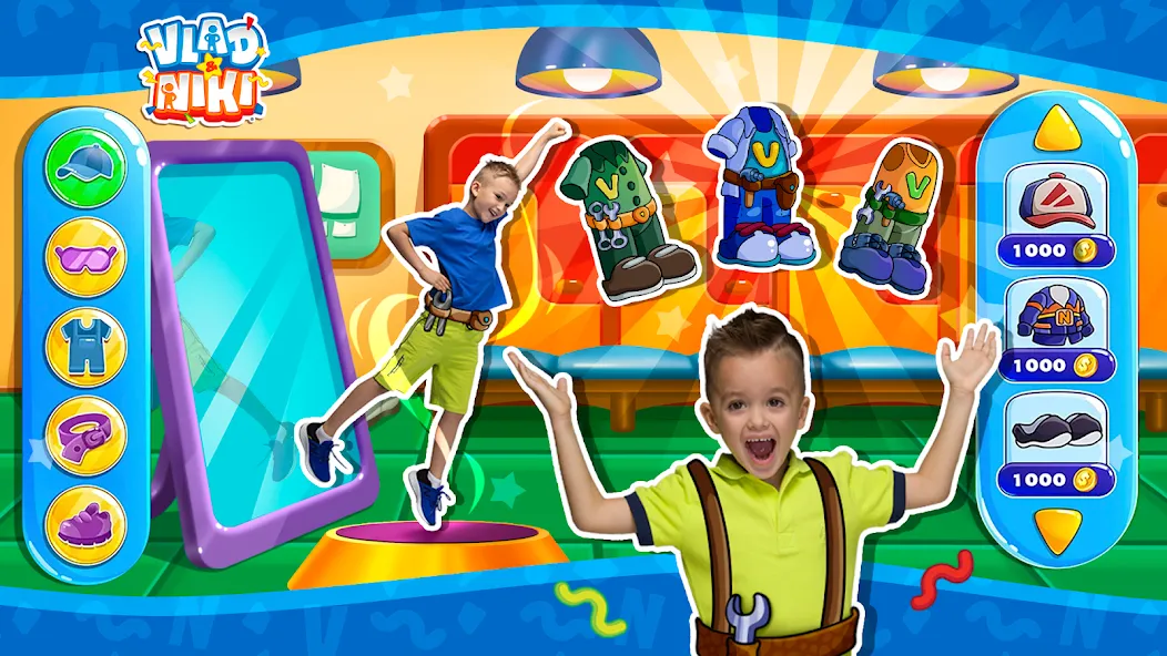 Vlad and Niki: Car Service  [МОД Unlimited Money] Screenshot 5