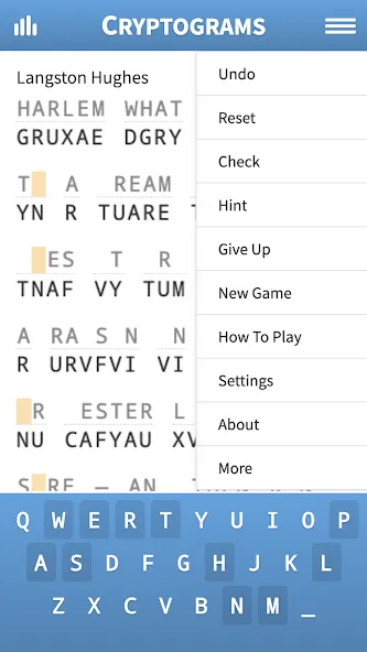 Cryptograms · Decrypt Quotes  [МОД Mega Pack] Screenshot 2