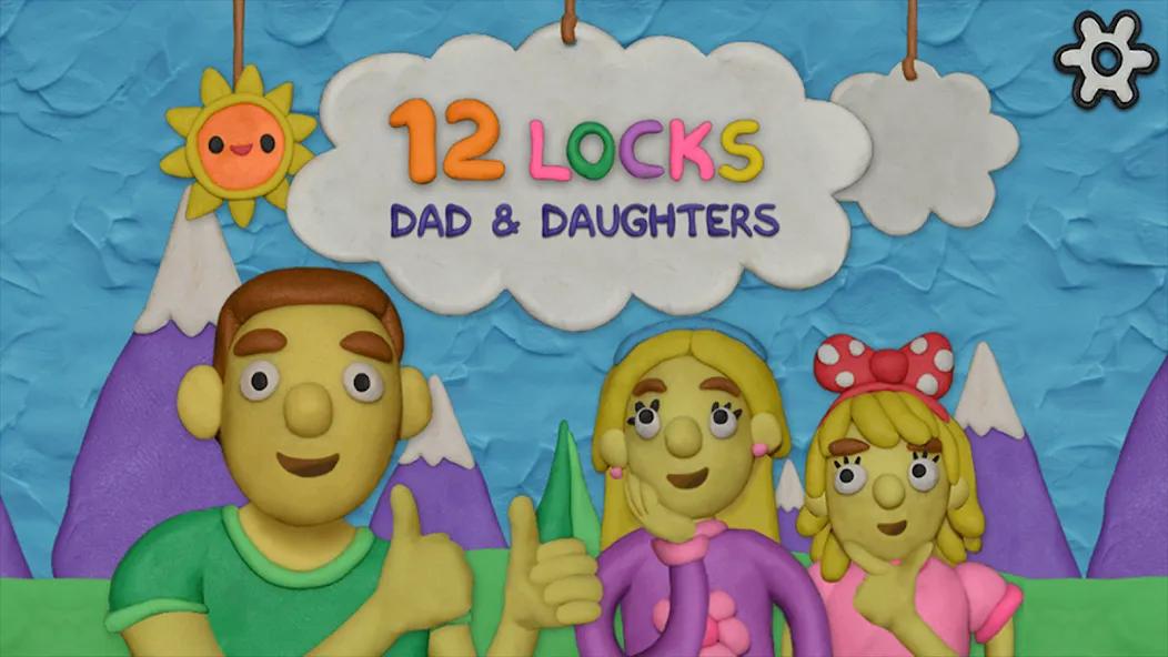 12 Locks Dad and daughters  [МОД Menu] Screenshot 1