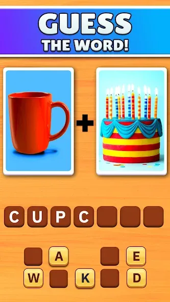 Word Pics - Word Games (Уорд Пикс)  [МОД Много монет] Screenshot 1