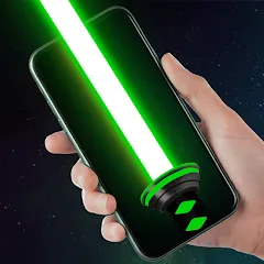 Скачать взлом Lightsaber Gun Simulator  [МОД Бесконечные монеты] на Андроид