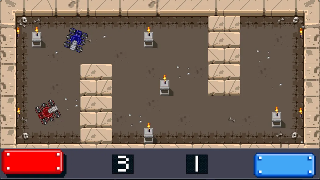 12 MiniBattles - Two Players (МиниБитв)  [МОД Все открыто] Screenshot 4