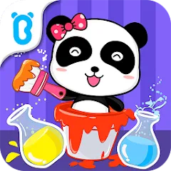 Скачать взлом Baby Panda's Color Mixing [МОД Mega Pack] на Андроид