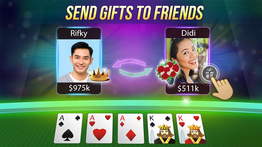 Texas Holdem Poker Online (Техасский Холдем Покер Онлайн)  [МОД Бесконечные монеты] Screenshot 5