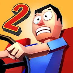 Скачать взлом Faily Brakes 2: Car Crash Game (Фэйли Брейкс 2) [МОД Menu] на Андроид