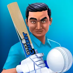 Скачать взлом Stick Cricket Clash (тик Крикет Клаш) [МОД Menu] на Андроид