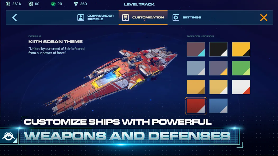 Homeworld Mobile: Sci-Fi MMO (Хоумворлд Мобаил)  [МОД Много денег] Screenshot 3