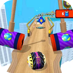 Скачать взлом Rolling Balls 3D (Гоинг Боллс 3Д)  [МОД Много монет] на Андроид