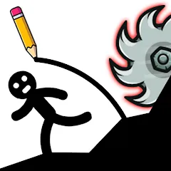 Скачать взлом Save The Stick: Draw 2 Save (эйв Зе Стикман)  [МОД Меню] на Андроид