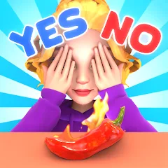 Скачать взлом Yes or No?! - Food Pranks  [МОД Бесконечные монеты] на Андроид