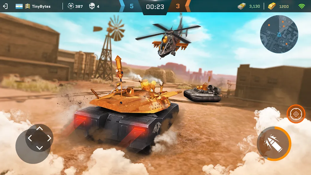 Massive Warfare: Tanks PvP War (Массовая война)  [МОД Unlocked] Screenshot 5