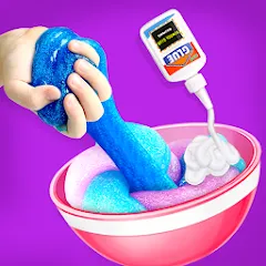 Скачать взлом Make Fluffy Slime Maker Game  [МОД Бесконечные деньги] на Андроид