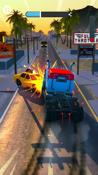 Rush Hour 3D: Car Game (Раш Час 3D)  [МОД Menu] Screenshot 1