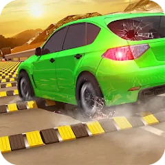 Скачать взлом Car Crash Speed Bump Car Games [МОД Бесконечные деньги] на Андроид