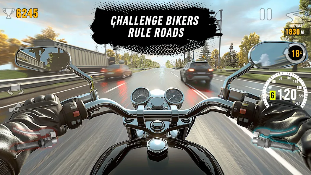 Motor Tour: Biker's Challenge (Мотор Тур)  [МОД Много монет] Screenshot 2